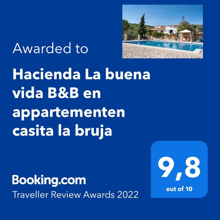 Hacienda La Buena Vida B&B En Appartementen Casita La Bruja Algarinejo Eksteriør billede